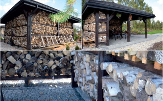 Drewutnia w altanie to świetny pomysł!