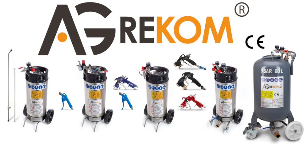 Agregaty i pistolety natryskowe AGREKOM