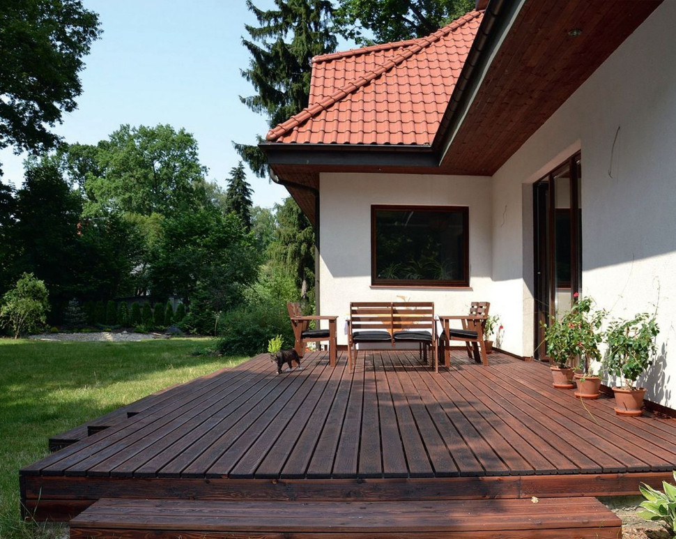 Taras nie ma zadaszenia