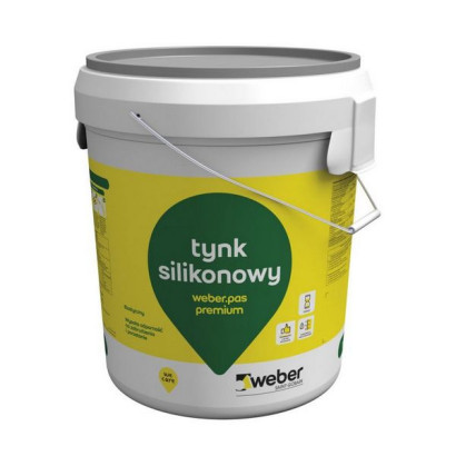 Tynk silikonowo-akrylowy, biały WEBER TD325