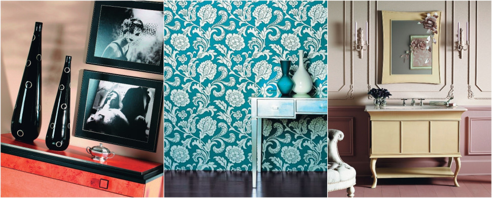 Konsola w przedpokoju - różne rozwiązania