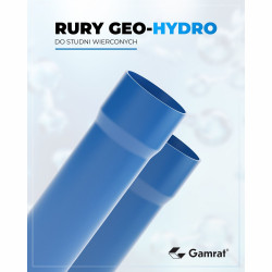 System rur GEO-HYDRO z PVC-U do studni wierconych