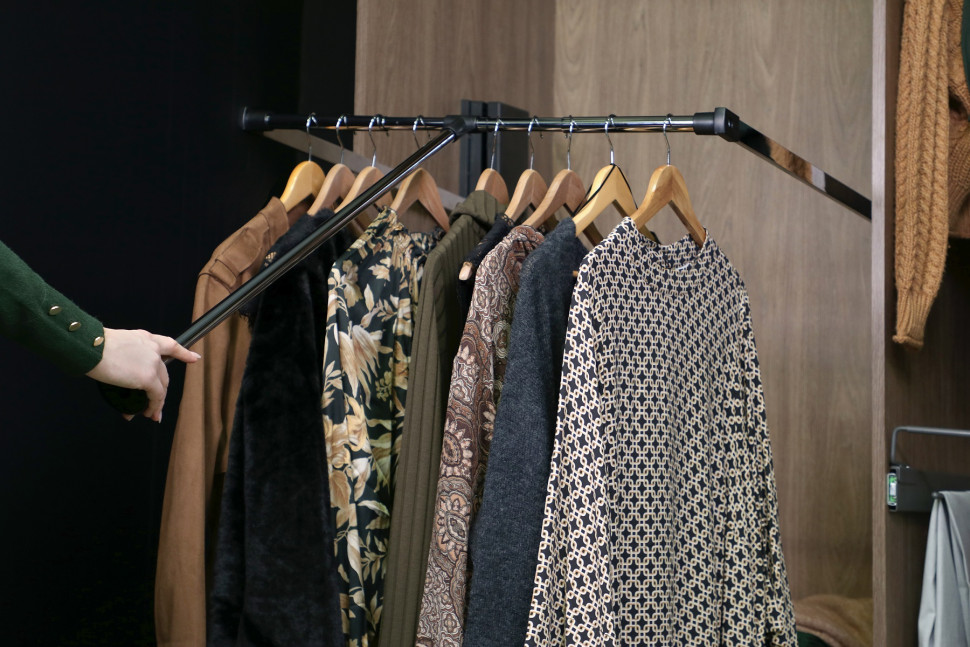 Drążek z wygodnym uchwytem