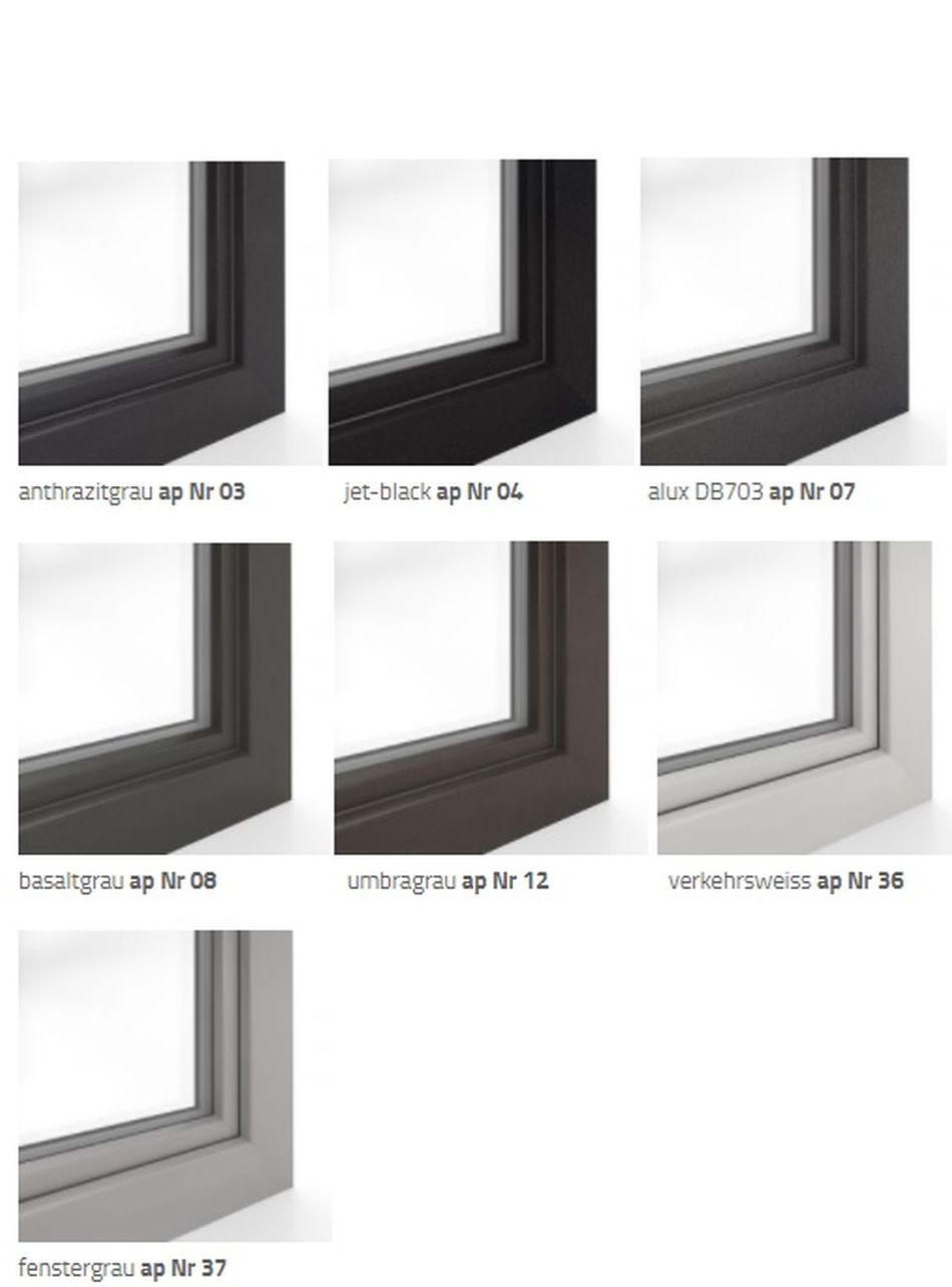 Struktury aludec w siedmiu odcieniach