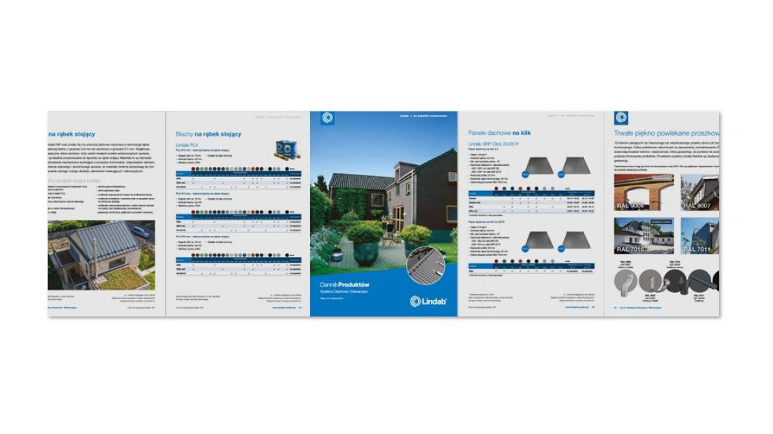 Nowa odsłona cennika Systemów Dachowych i Elewacyjnych Lindab