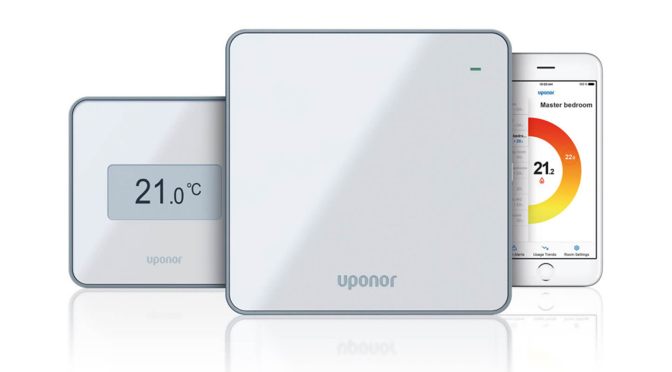Smatrix Pulse - inteligentne zarządzanie komfortem cieplnym w domu. fot. Uponor