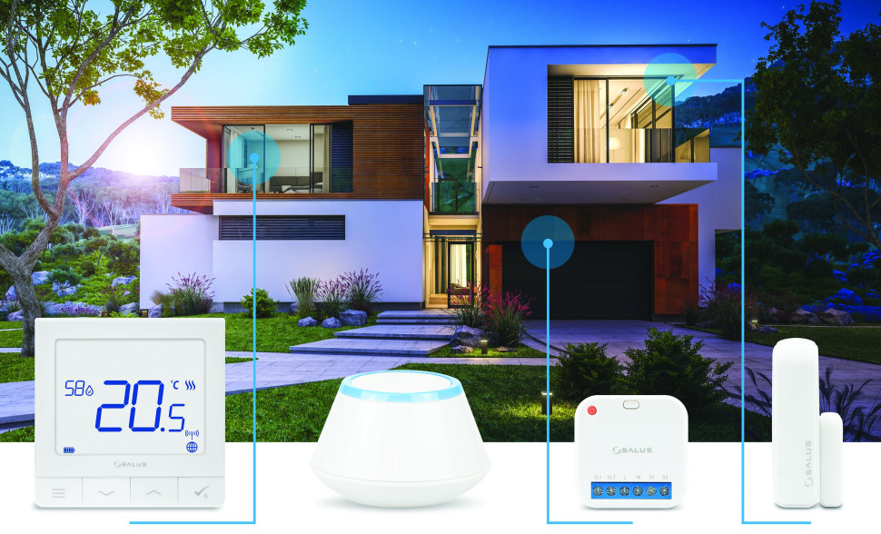 Smart dom fot. Salus Controls