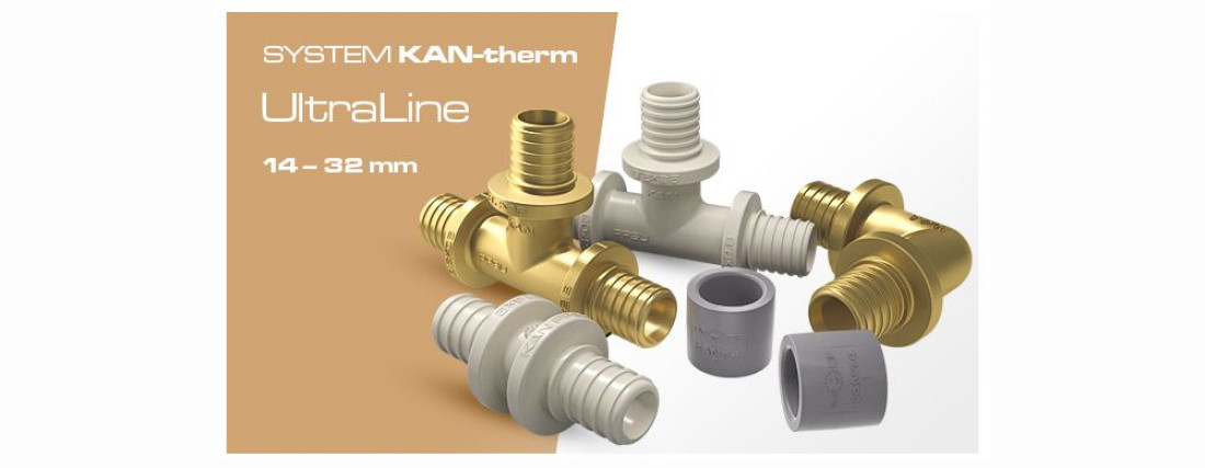 KAN-therm UltraLine - uniwersalny system do instalacji grzewczych