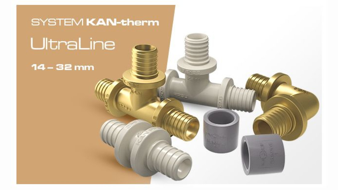 KAN-therm UltraLine - uniwersalny system do instalacji grzewczych