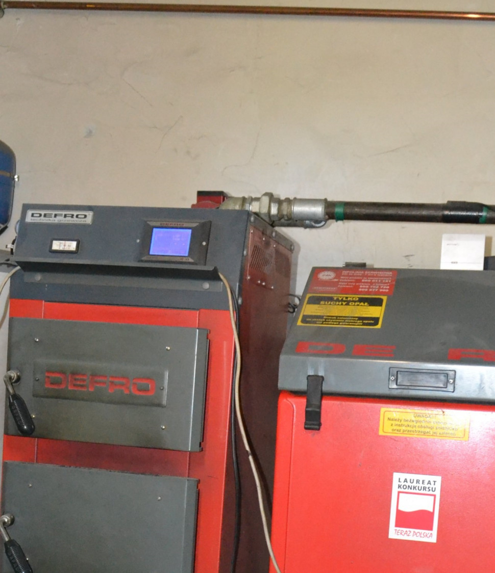 Dotykowy regulator kotła