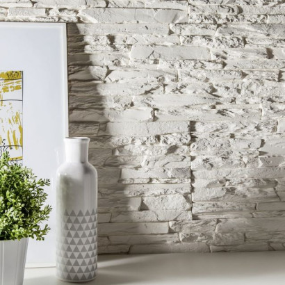 Płytki elewacyjne Incana Como bianco dekor