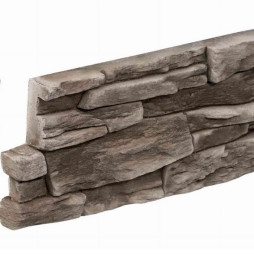 Płytki elewacyjne Incana Columbia brown narożnik