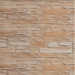 Płytki elewacyjne Incana Basalto Sabbia dekor