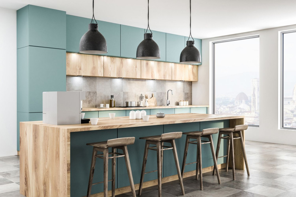 Bateria Zicco i drewniana zabudowa