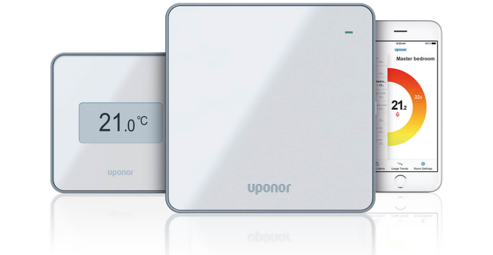 Inteligentny system sterujący ogrzewaniem podłogowym Smatrix Pulse od Uponor