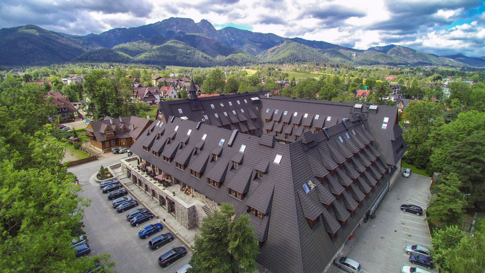 Hotel ARIES Zakopane, dach Gerard model Corona. fot. AHI Roofing