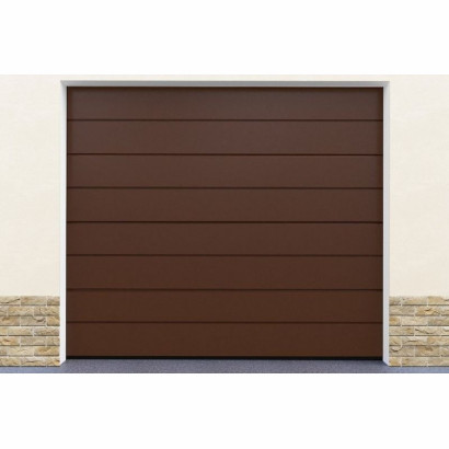 Brama garażowa segmentowa HD01/8014 Brąz