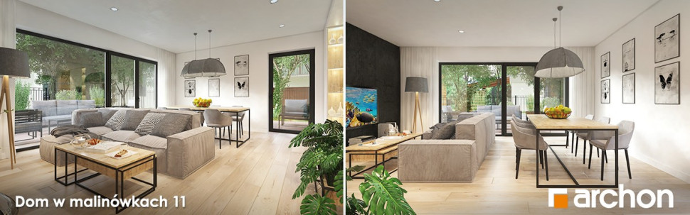 Dom w malinówkach 11 - wnętrza