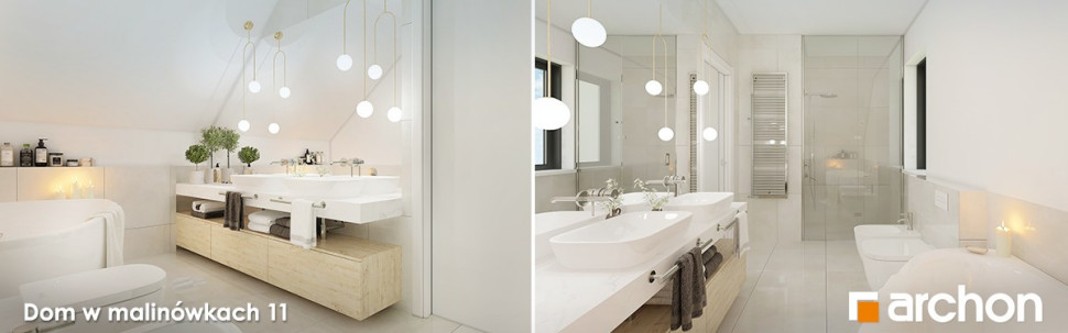 Dom w malinówkach 11 - łazienka