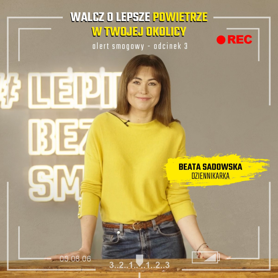 W projekt zaangażowała się Beata Sadowska, dziennikarka i prezenterka, promotorka eko lifestylu’u