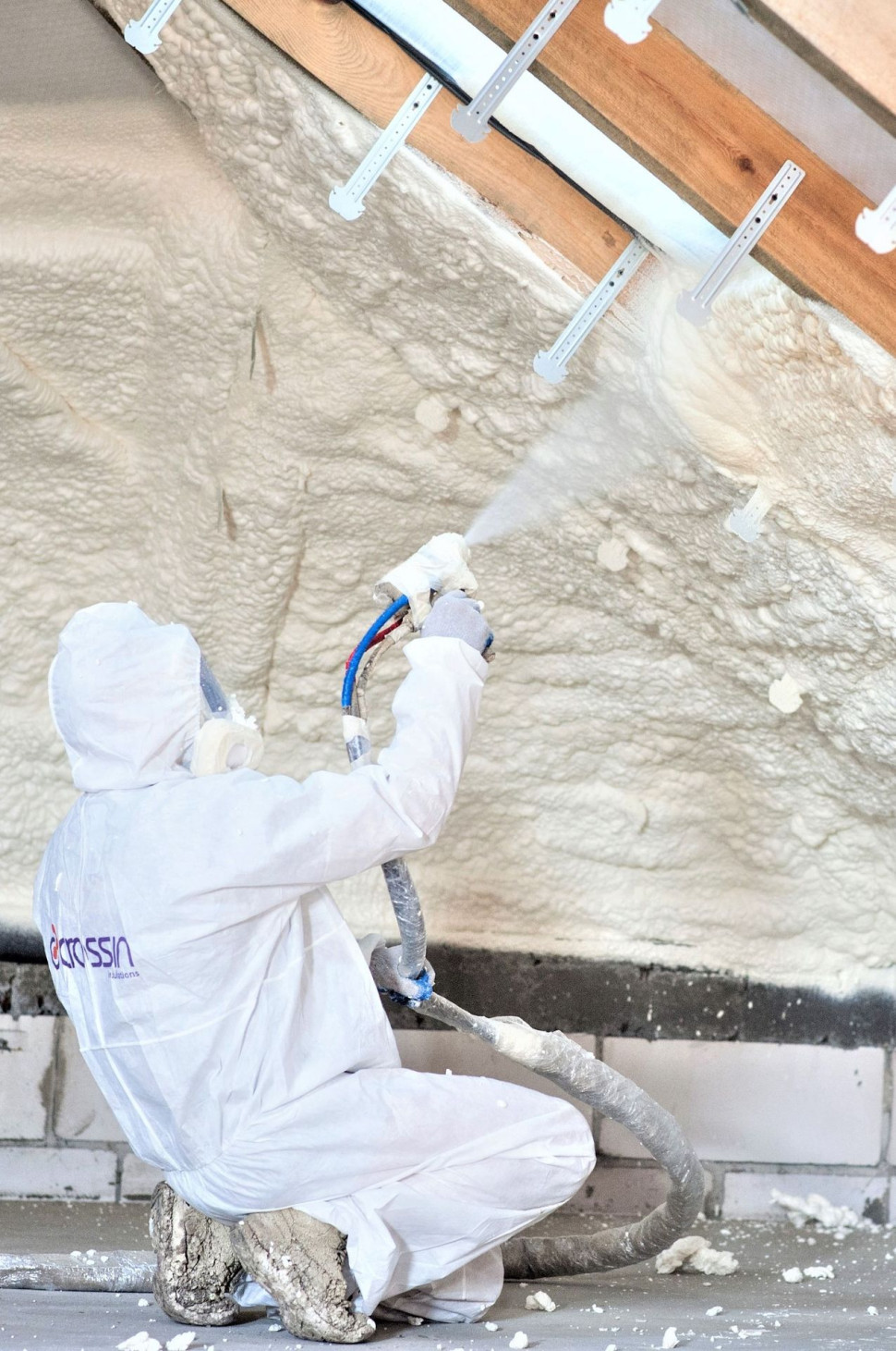 Poddasze ocieplane pianką PUR