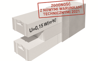 Ytong EnergoUltra+ - ściana jednowarstwowa zgodna z Warunkami Technicznymi 2021