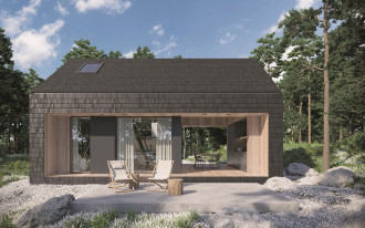 HomeKONCEPT 85 DL - dom letniskowy z efektem "wow"