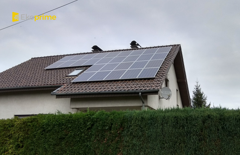 Instalacja fotowoltaiczna na dachu, fot. Eko Prime