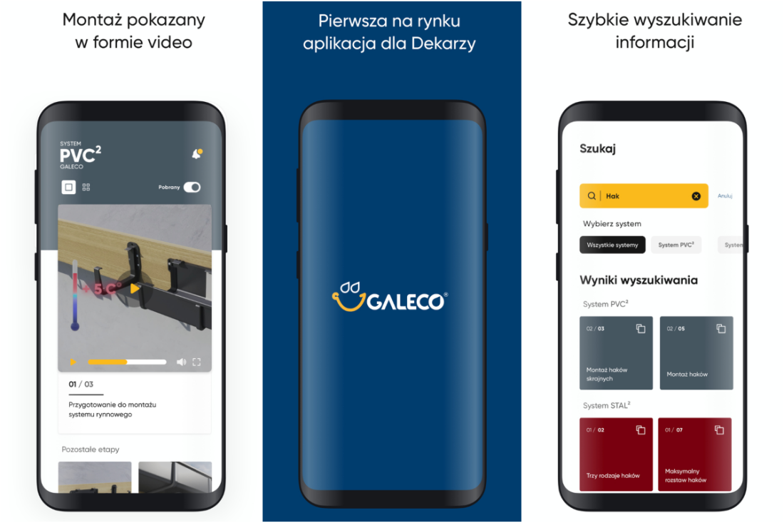 Aplikacja Galeco, czyli doradztwo dachowe w wersji "mobile"