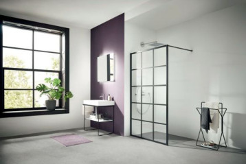 Kabiny Kermi WALK-IN Dark Edition