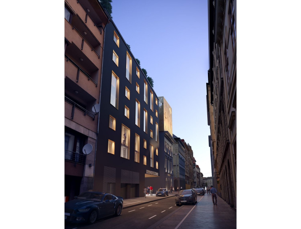 Hard Rock Hotel Budapeszt elewacja
