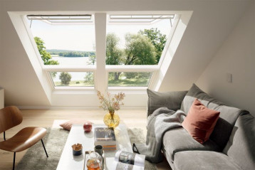 Elektryczne okno klapowo-obrotowe VELUX GPU INTEGRA®