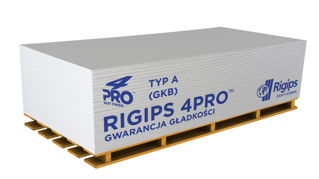 Szybki i łatwy montaż płyt gipsowo-kartonowych Rigips 4Pro™