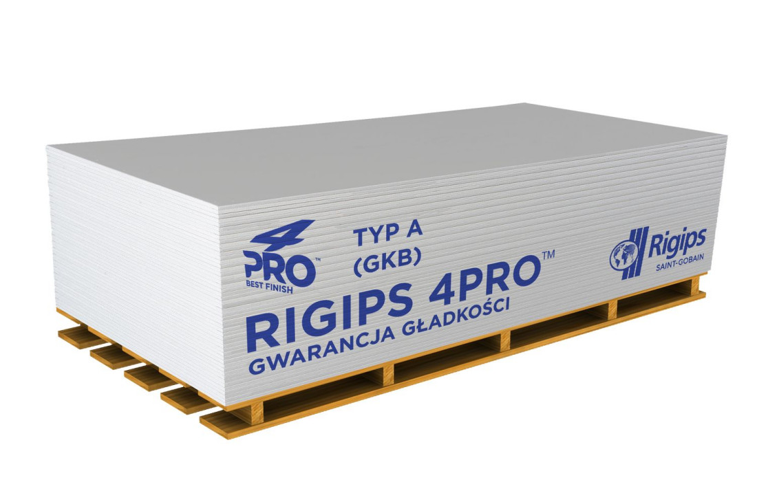 Szybki i łatwy montaż płyt gipsowo-kartonowych Rigips 4Pro™