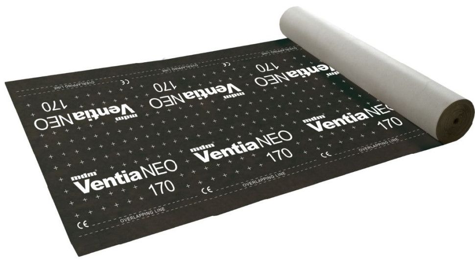 Membrana dachowa nowej generacji mdm® Ventia Neo 170
