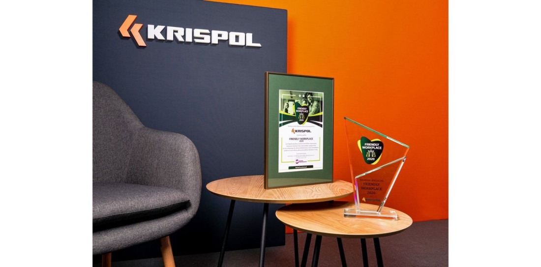 Krispol wyróżniony tytułem Friendly Workplace 2020