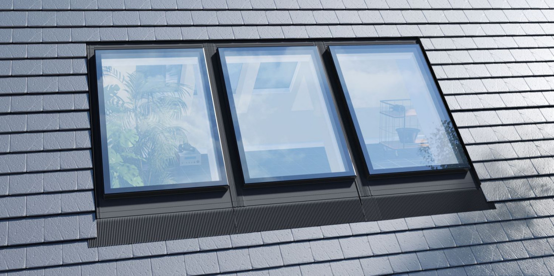 Okno i wyłaz RESET - montaż na dachach o kącie od 5 stopni