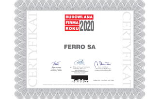 Wyróżnienia Builder Awards 2020 dla FERRO!