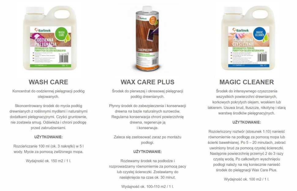 Środki do pielęgnacji podłogi drewnianej
