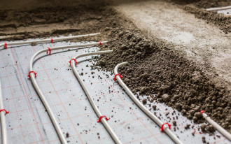 iX CPP20 Lafarge - jastrych cementowy na ogrzewanie podłogowe 