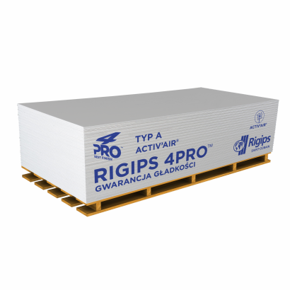 Płyta g-k RIGIPS 4PRO typ A 1200x2600x12,5 Activ'Air