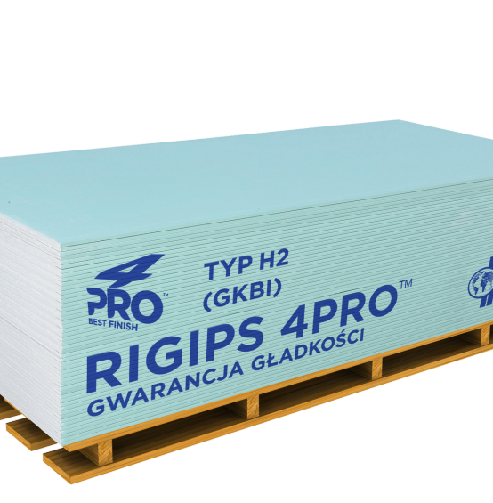 Płyta g-w RIGIPS 4PRO typ H2 1200x12,5