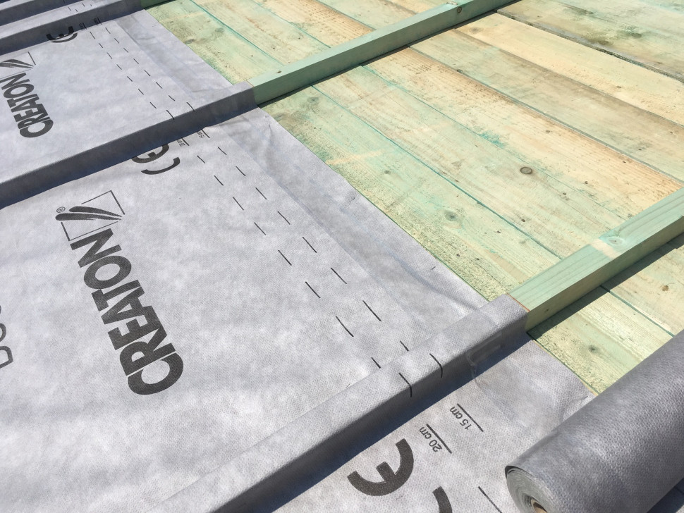 Układanie membrany dachowej CREATON