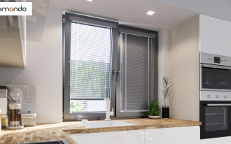 Ikona stylu PRL w Twojej kuchni - czy żaluzje aluminiowe sprawdzą się w kuchni?