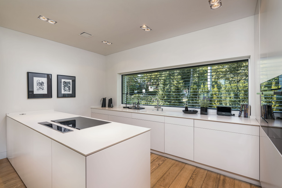 Okna KRISPOL w aneksie kuchennym