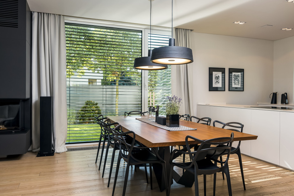 Okna KRISPOL w jadalni