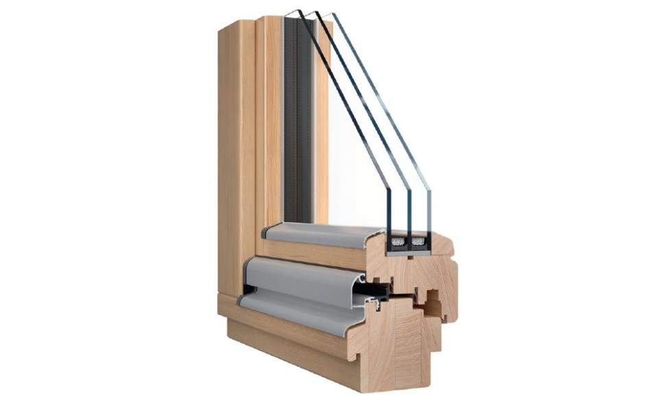 Przekroje poprzeczne przez pionowe i poziome profile okna ELITE 92 - fot. 4