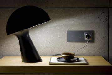 Panel dotykowy Simon 54 Touch z gniazdem pojedynczym