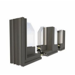 Systemy drzwiowe aluminiowe - DECALU 163 SLIDE