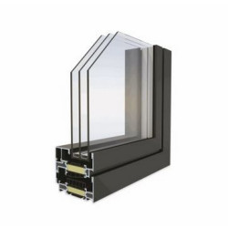 Systemy okienne aluminiowe - DECALU 88 STANDARD